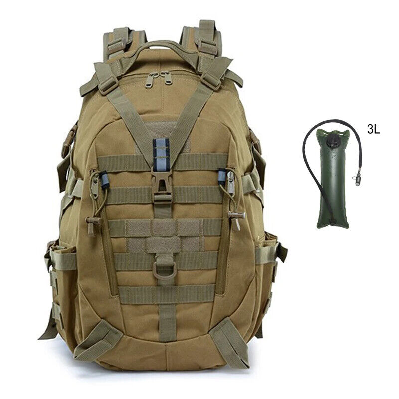 Camping Backpack Men Travel Bag Tactical Army Climbing Hiking Outdoor Sport Bag
