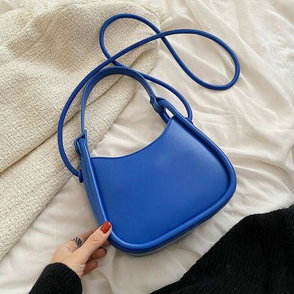 PU Leather Women's Handbag Short Handle One Shoulder Crossbody Bags
