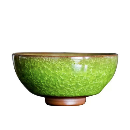 Jianzhan Ice Crack Cup Ceramic Tea Cup Beautiful Tea Bowl Handmade Tea Cup