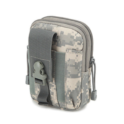 Men Tactical Pouch Belt Waist Pack Bag Pack Running Pouch Travel Camping Bag