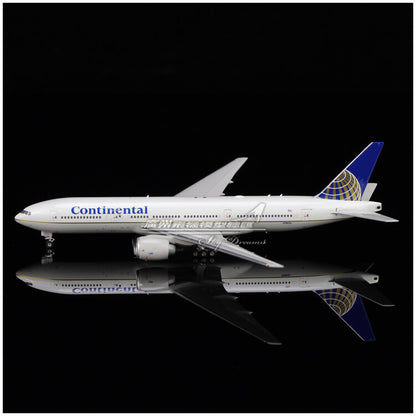1:400 Phoenix Contiental BOEING 777-200ER Passenger Airplane Diecast Plane Model