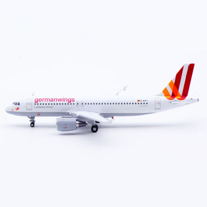 1:400 JC Wings Germanwings Airbus A320 D-AIPT Airplane Diecast Aircraft Model