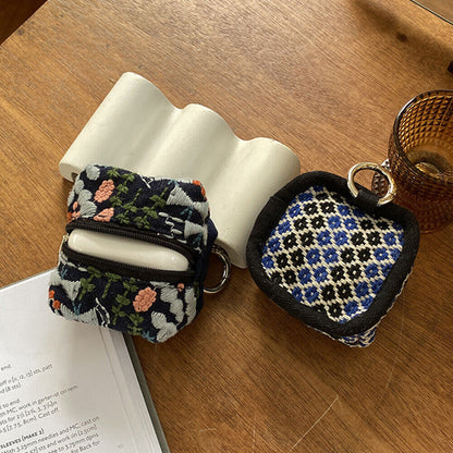 Headphone Bag Key Storage Bag Make Up Bag Data Cable Pouch Wallet With Buckle