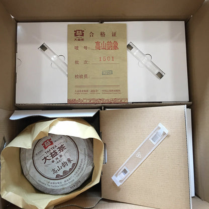 2015 TAETEA Shu Puer Tea Batch 1501 Dayi Mountain Rhyme Ripe Pu-erh Tea 357g