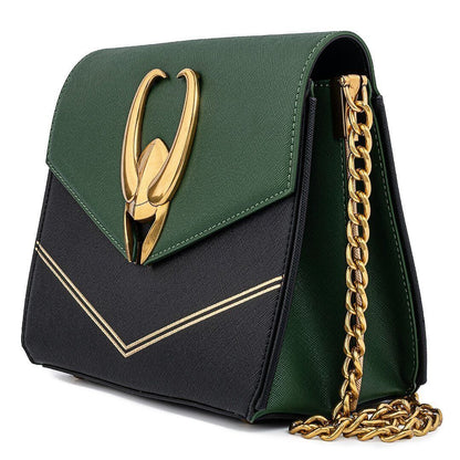 Loungefly Crossbody Bag Exclusive Collection Women's Marvel Rare New Green Loki