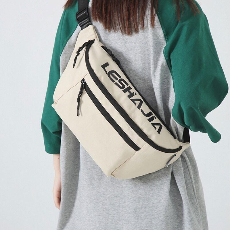 Bag Hip-hop Pack Chest Pack Nylon Belt Bag Female Designer Shoulder Bags