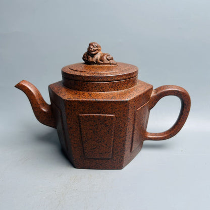 Vintage Chinese Yixing Purple Clay Teapot Zisha Ceremony Fashion Gift Teaware