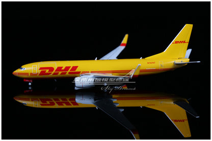 1:400 GeminiJets DHL BOEING B737-800 Airplane Diecast Plane Aircraft Model