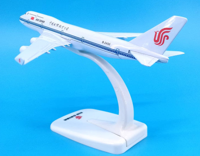 16cm AIR CHINA BOEING 747-400 Passenger Airplane Diecast Plane Aircraft Model