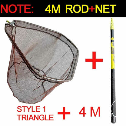 Fishing Net High Quality Landing Foldable Collapsible Telescopic Handle Durable