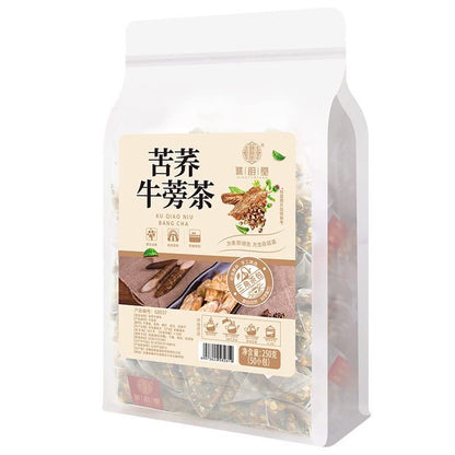 Chinese Tartary Buckwheat Burdock Tea Substitute Tea (250g,5gx50 Sachets)