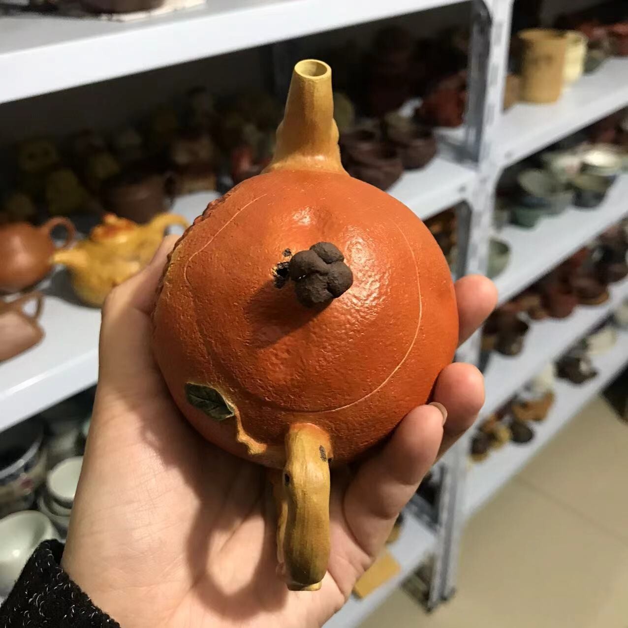 180cc chinese Yixing Handmade Zisha teapot Duanclay Pomegranate Gongfu tea pot