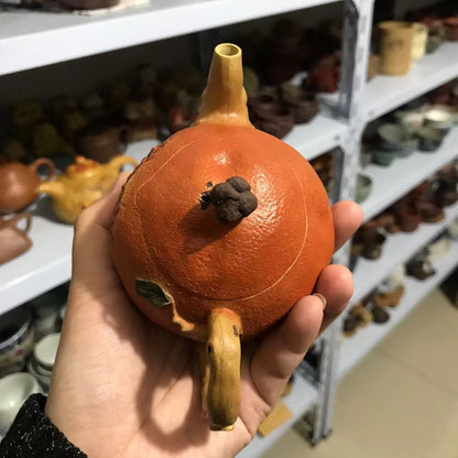 180cc chinese Yixing Handmade Zisha teapot Duanclay Pomegranate Gongfu tea pot