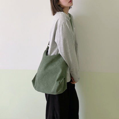 Women Striped Bags Zipper Crossbody & Shoulder Bag Eco Cloth Books Handbags