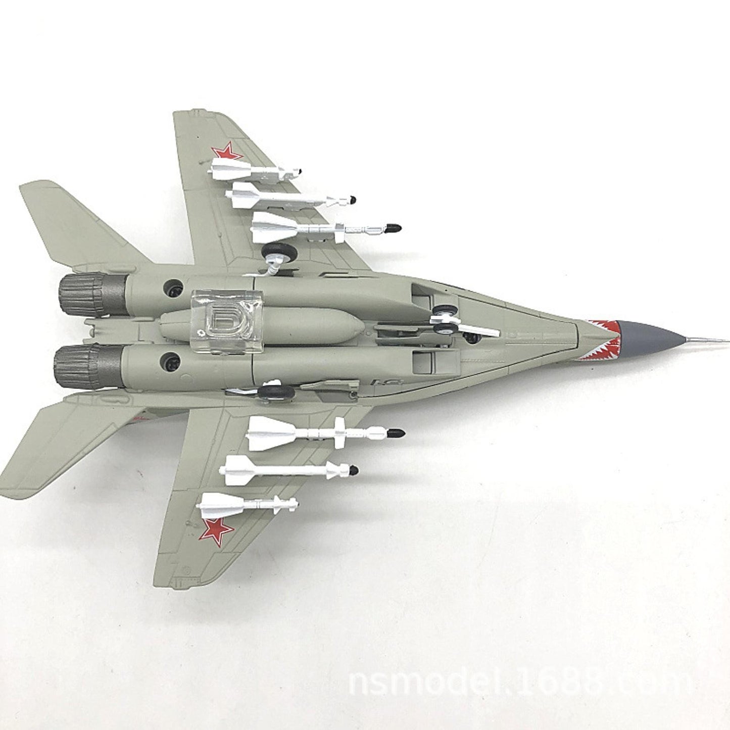 1/100 Diecast Russian MIG-29 Aircraft Model Military Airplane Plane Display Gift