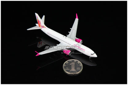 1:400 GeminiJets Caribbean BOEING B737 MAX 8 Airplane Diecast Plane Craft Model