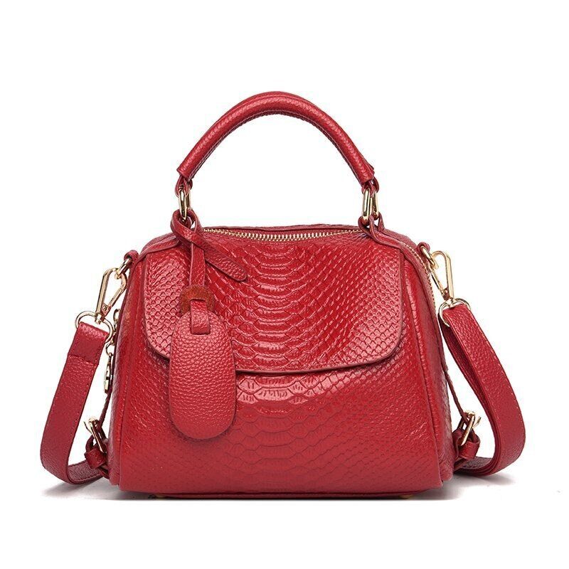 100% Genuine Leather Women Shoulder Bags Handbags Women's bag Crossbody Bags