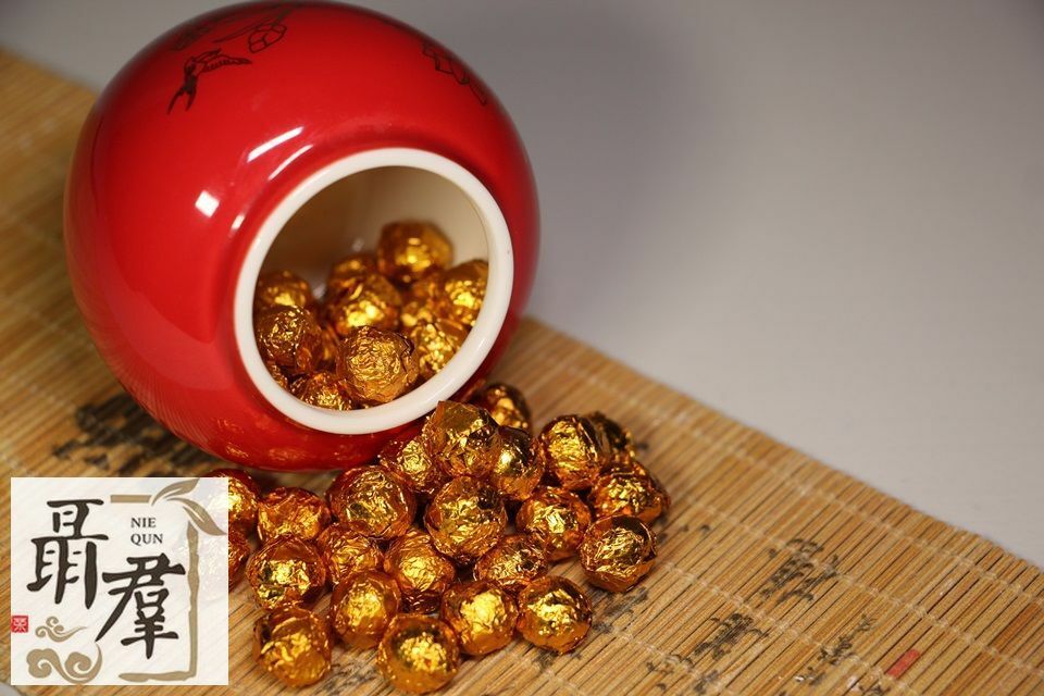 China yunnan black puer tea Puer resin Tea paste 50pcs