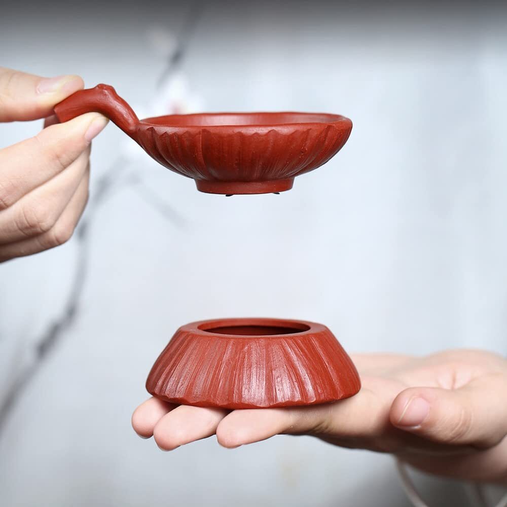 9.7cm Yixing Purple Sand Tea Ceremony Tea Filter Kung Fu Tea Set Strainer
