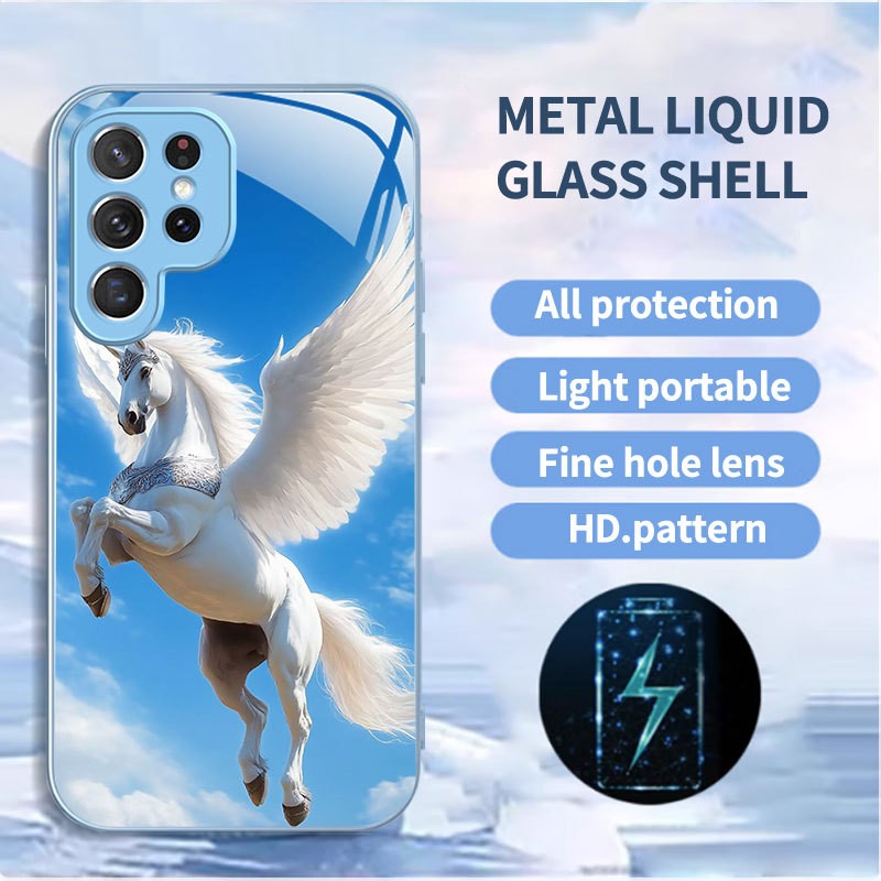 For Galaxy S 26Ultra Phone Case A17 S25/S24 Impact-Resistant Painted Phone Case