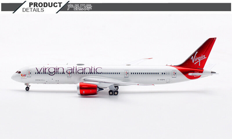 1:400 Aviation VIRGIN ATLANTIC BOEING B787-9 Passenger Airplane Diecast Model