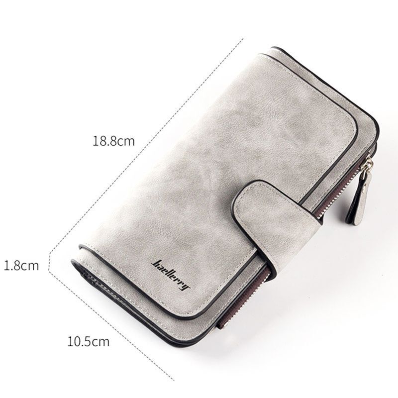 Soft Leather Wallet Purse Coins Pocket Card Holder Money Bags Long Lady Clutch
