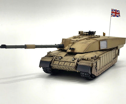 1:72 British Challenger 2 Main Battle Tank Finished MBT Model Static Ornaments