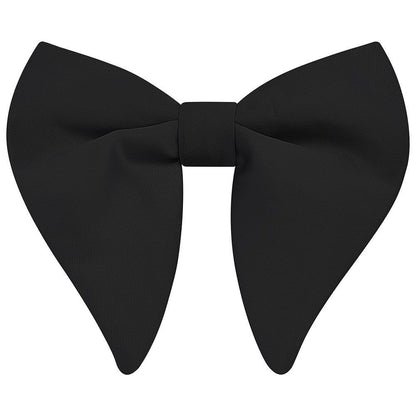 Men Bow Tie Silk Polyester Classic For Party Wedding Big Bowknot Casual Neckties