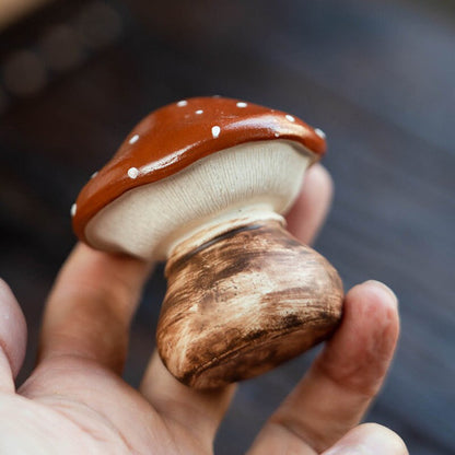 Purple Clay Tea Pet Simulated Mushroom Tea Accessories from YiXing