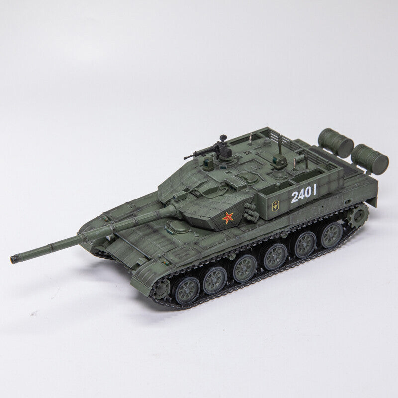 UNISTAR 1/72 Chinese Main Battle Tank ZTZ-99A Type 99 Green Painted Model
