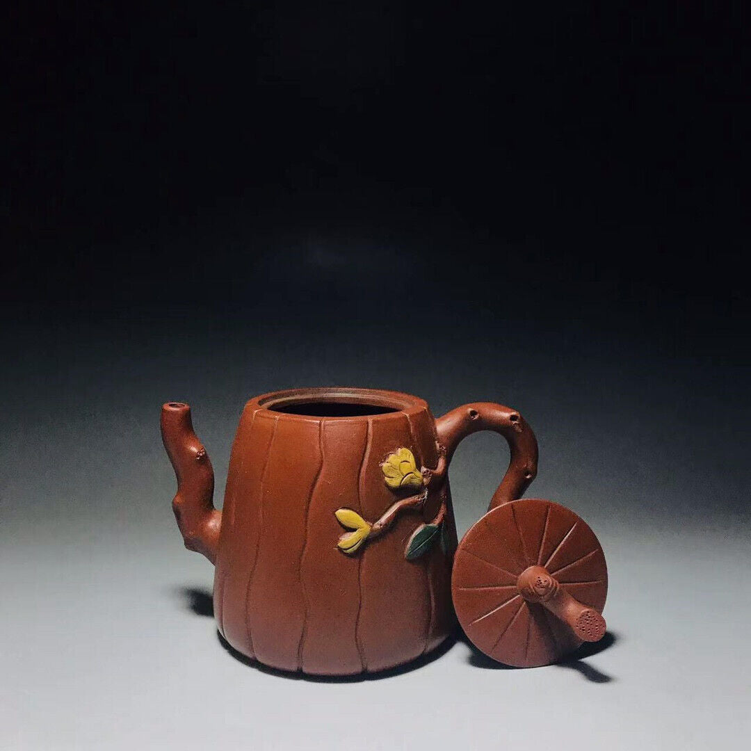 Chinese Yixing Zisha Clay Handmade Exquisite Teapot （瓜趣 底款：蒋蓉）