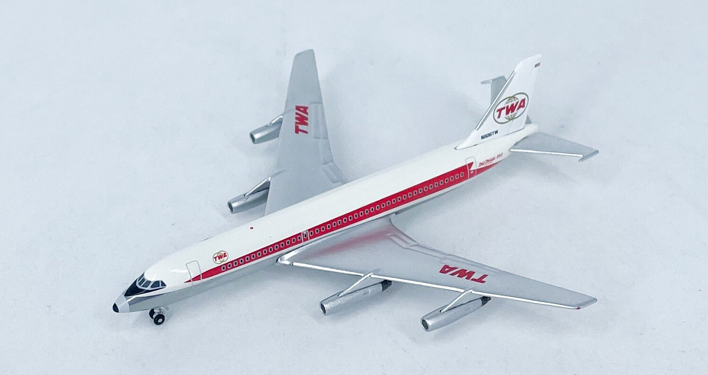 1:500 InFlight TWA Convair CV-880 Passenger Airplane Diecast Aircraft Model