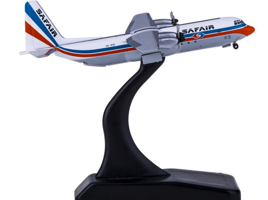 1:400 GeminiJets SAFAIR Lockheed L-100 Passenger Airplane Diecast Aircraft Model