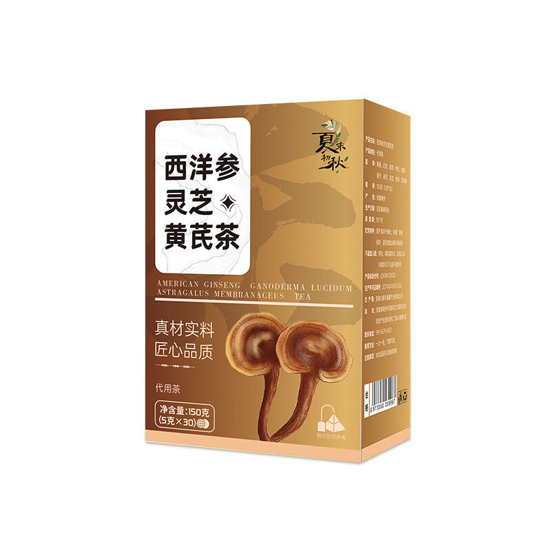 Healthy American Ginseng Ganoderma Lucidum Astragalus Tea Vitality Woman Tea