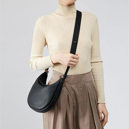 new shoulder underarm bag Songmont pine moon series moon bend bag