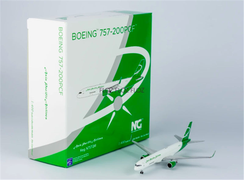 NG Model Asia Pacific Airlines for Boeing B757-200F N757QM 1:400 plane Pre-built