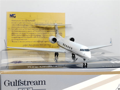 1:200 NG Model FLYZAR Gulfstream G550 G-V Passenger Plane Diecast Aircraft Model