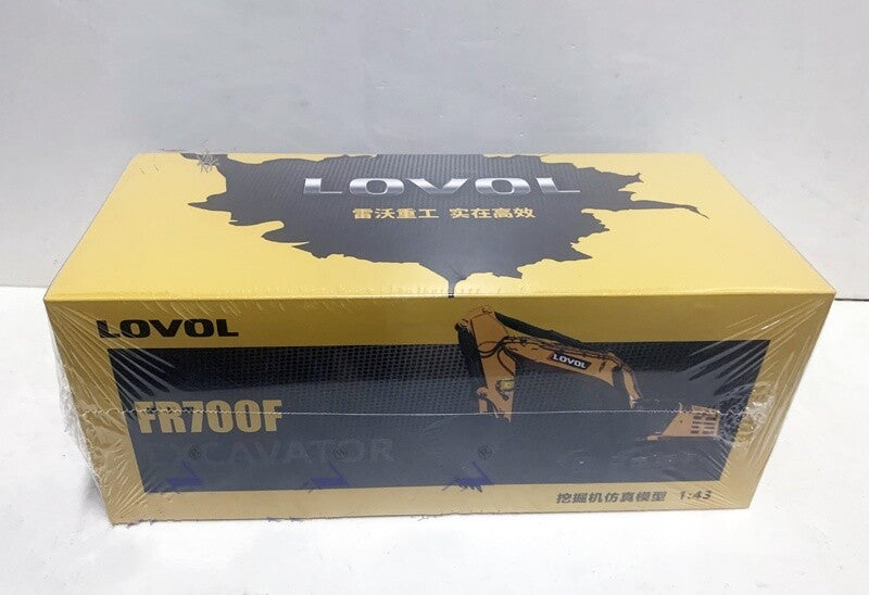 1:43 LOVOL FR700F Excavator Construction Equipment Machine Diecast Model