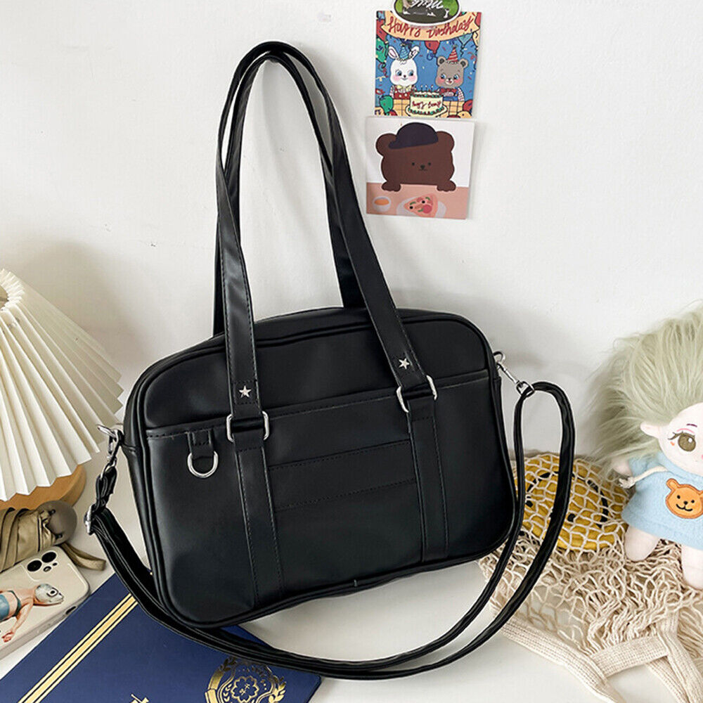 Messenger Bag PU Leather Shoulder Bag Large Capacity Handbags Crossbody Bag