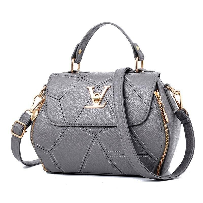 Women Luxury Leather Clutch Bag Handbag Ladies Casual Shoulder Bag Messenger Bag