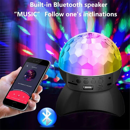 Luz Luces Para Casa Dormitorio Giratoria con Musica Bluetooth Inalambrico