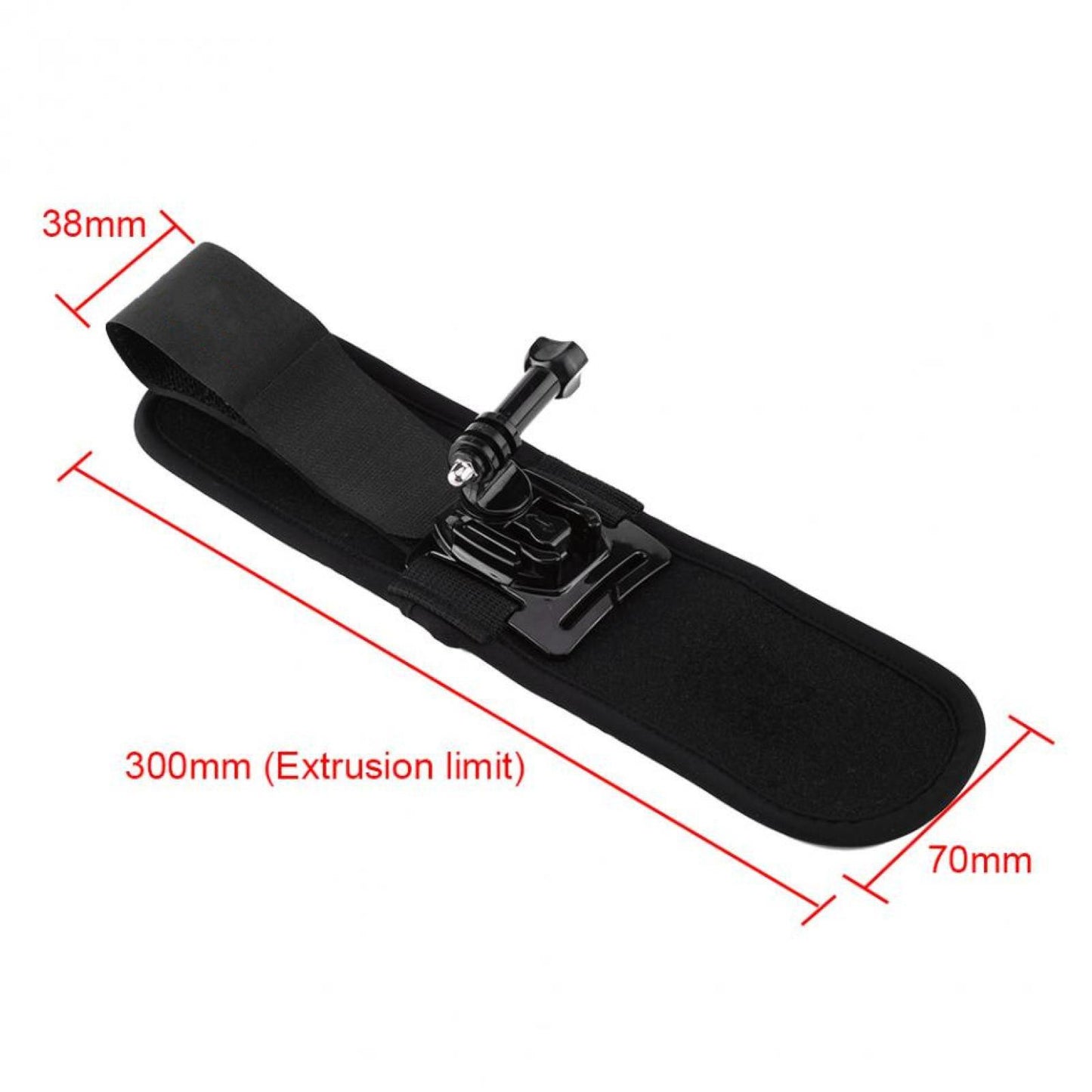 New 360° Wrist Strap Hand Belt With Mount For GoPro Hero 6 5 4 3+ Sports Camera
