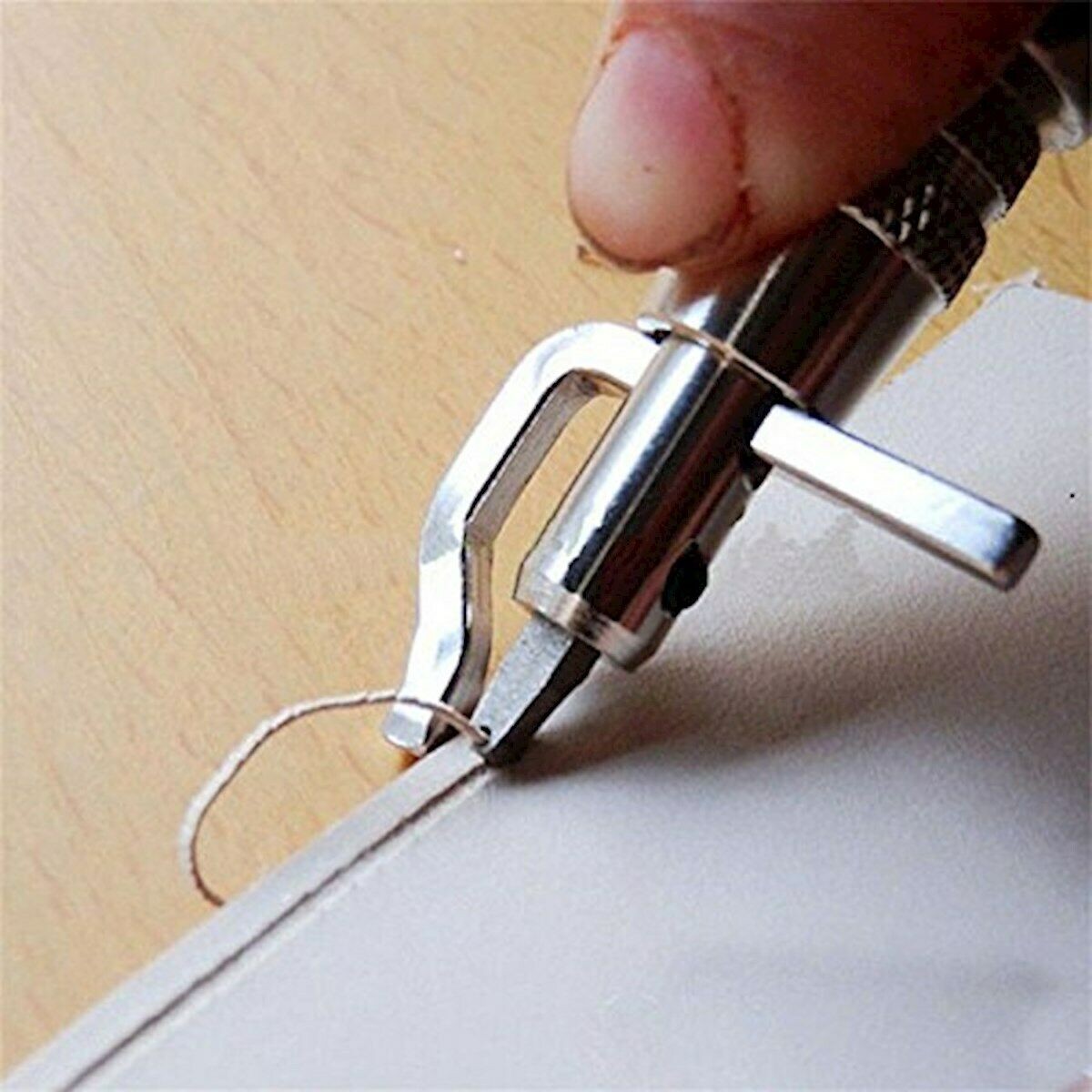 DIY Leathercraft Stitching Groover Skiving Edger Beveler Leather Working Tools G