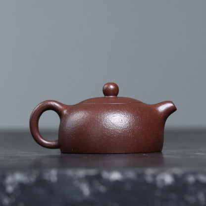 80ml Kungfu Tea Pot On Sales Handmade Half Moon Style Real Yixing Zisha Pot New