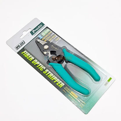 Fiber Optic Stripper Prokit 8PK-326 Clamp Fiber Stripping Pliers Tri-hole Fiber