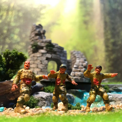 1/64 Scale Mini US Navy SEAL Team Mutant Soldier Action Figure Model Kids Toy