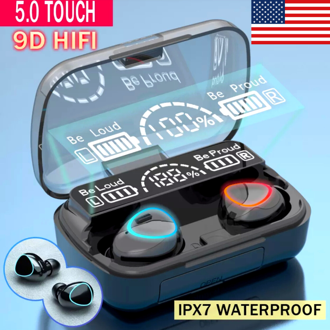 2023 Bluetooth Earbud Headset TWS 5.1 Wireless Earphone Invisible for All Phone