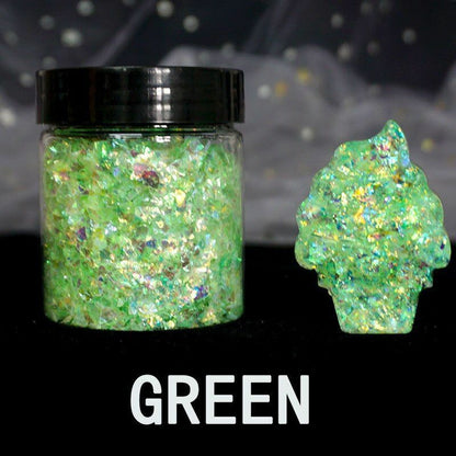 40g Small Gravel Crystal Glass Sand Filler UV Resin Jewelry Crafts Making Supply