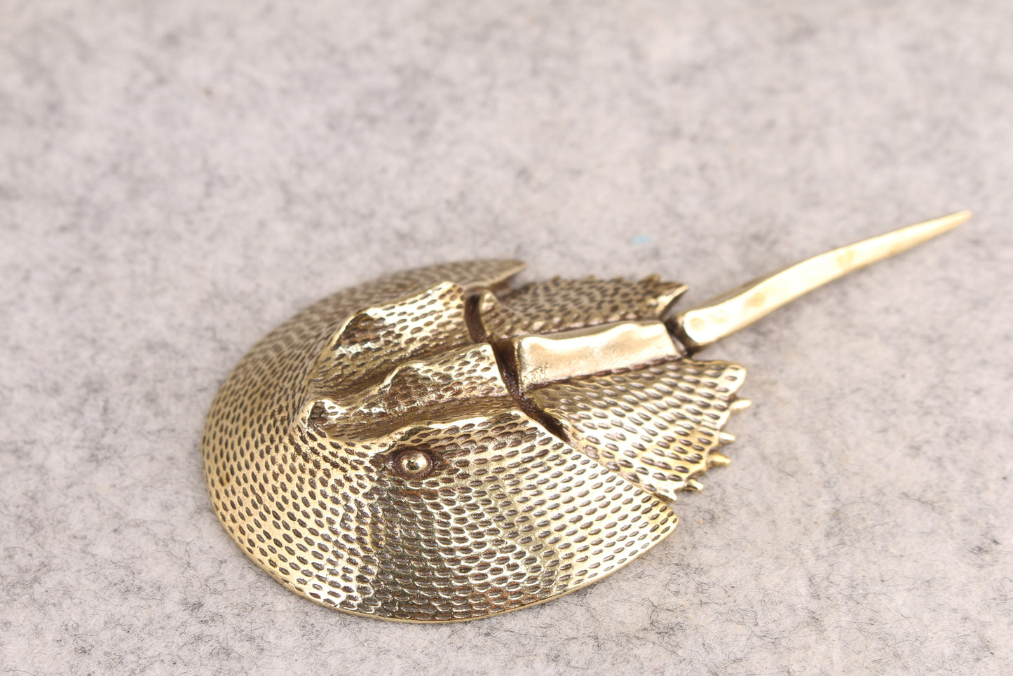 chinese brass Handwork fish Statue tea pet fengshui Art