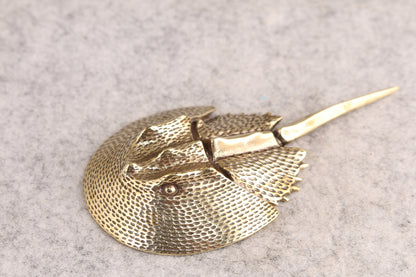 chinese brass Handwork fish Statue tea pet fengshui Art